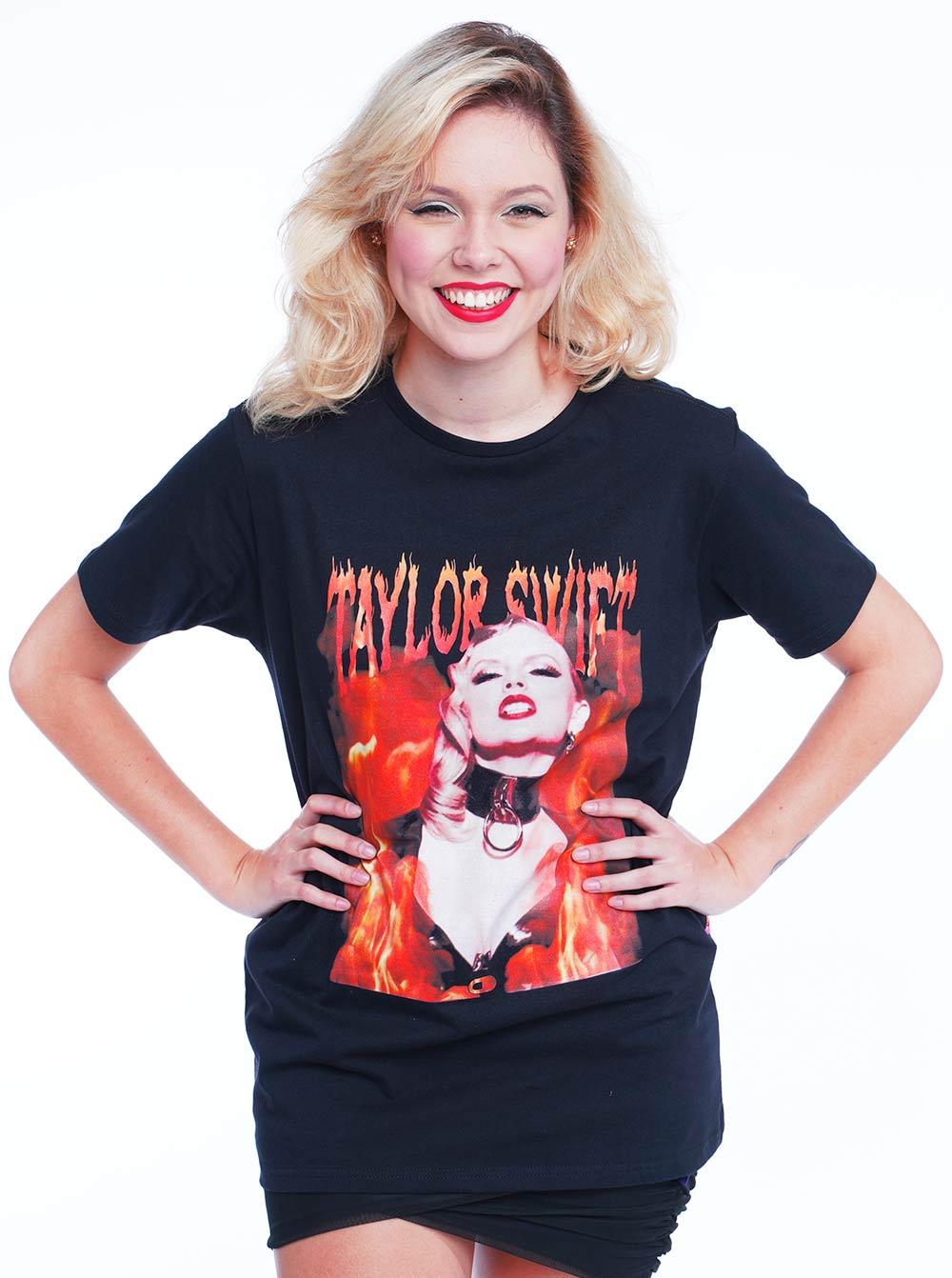 Camiseta Taylor Swift Diva - Cápsula Shop