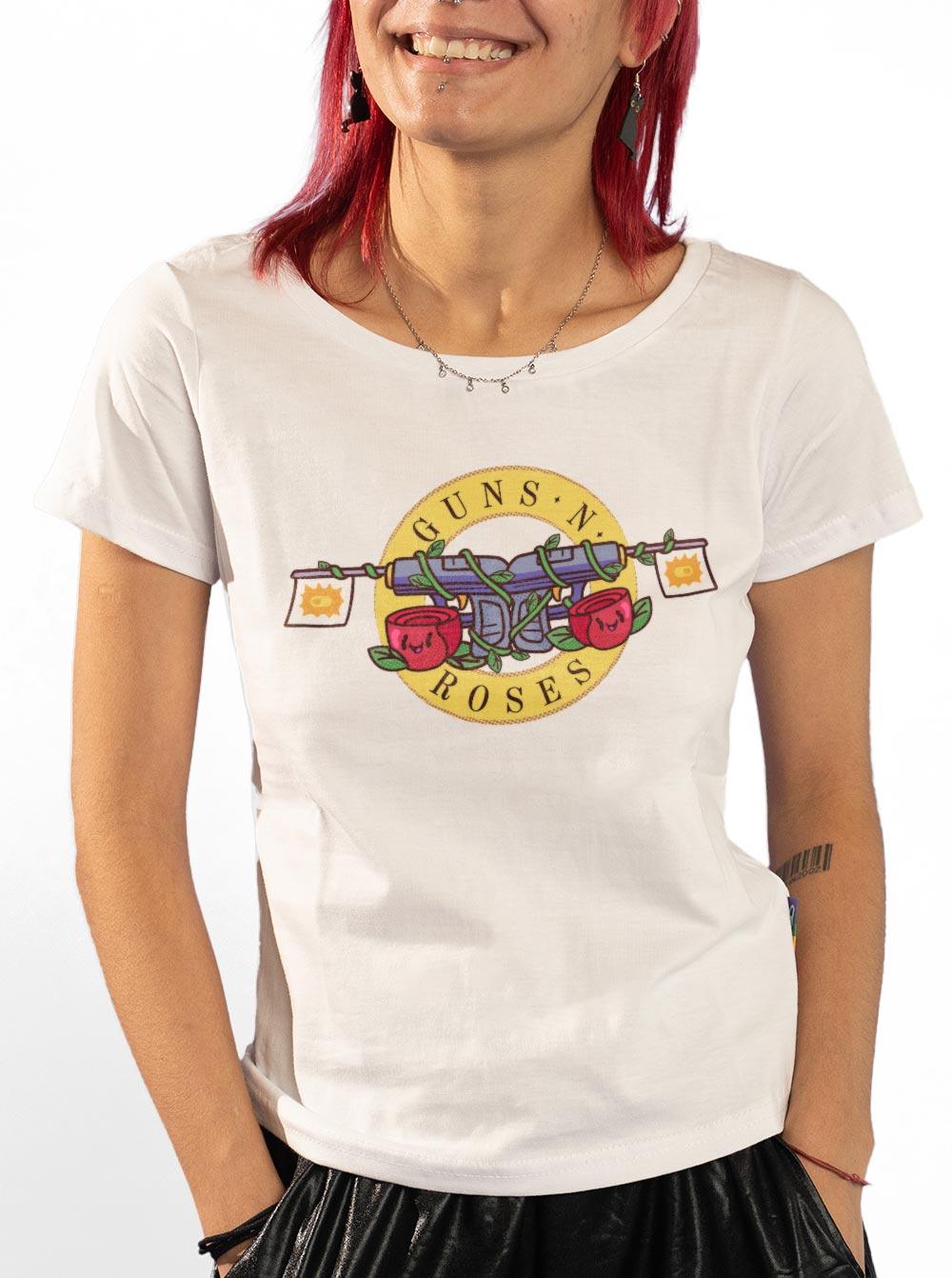 Baby Look Guns N Roses Cute - Cápsula Shop