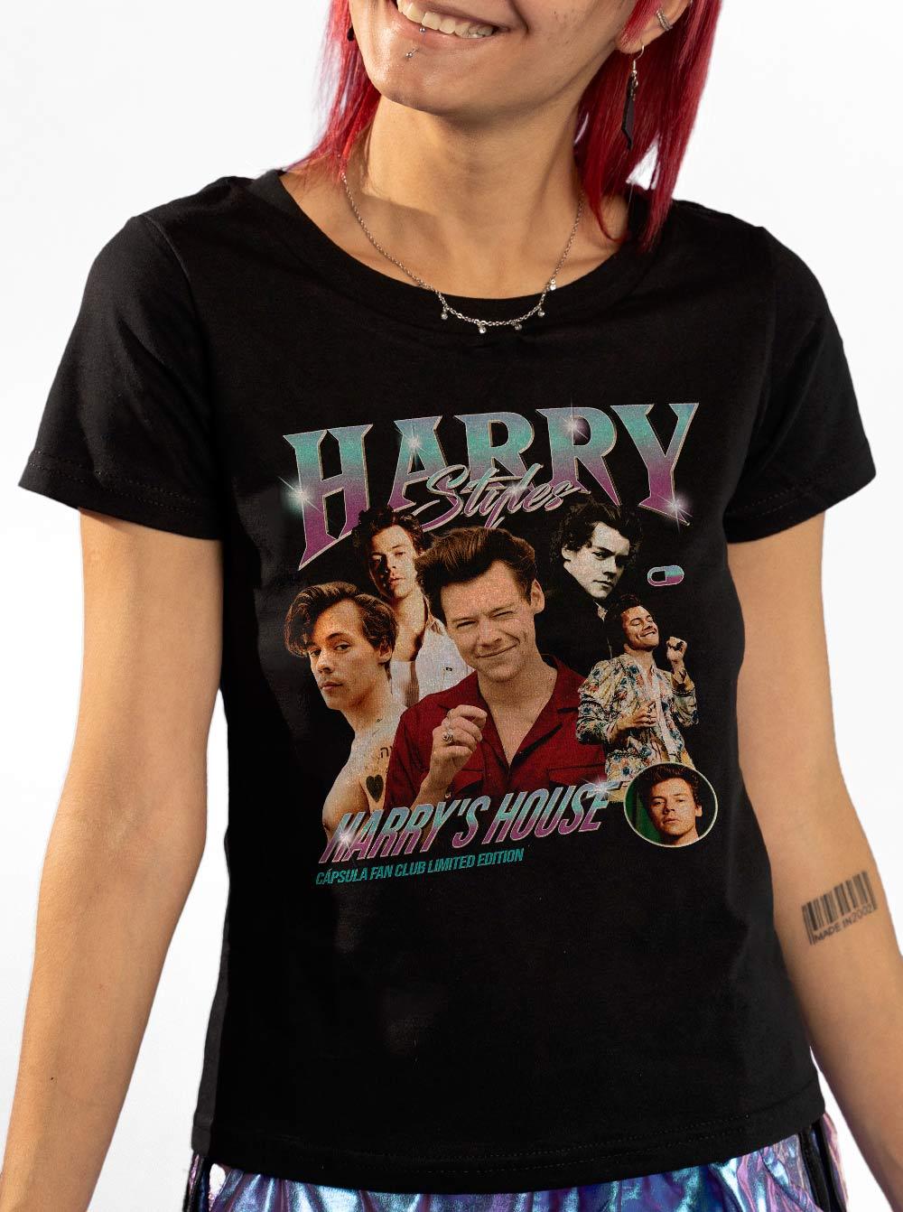 Baby Look Harry Styles Fan Club - Cápsula Shop