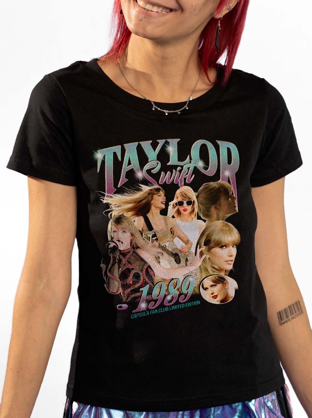 Baby Look Taylor Swift Fan Club - Cápsula Shop