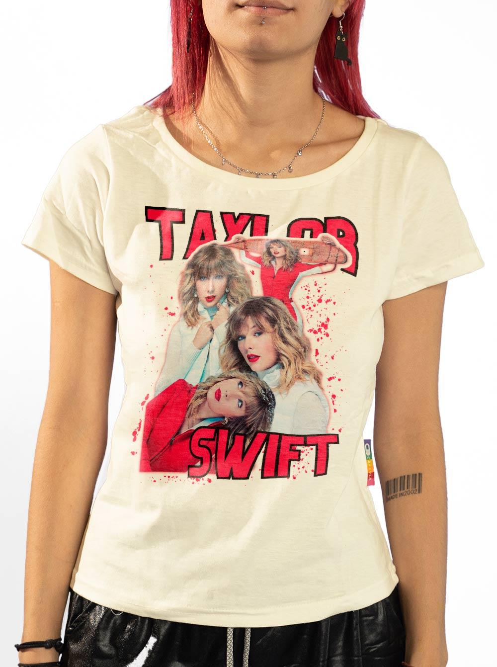 Baby Look Taylor Swift Red Davi Veloso - Cápsula Shop