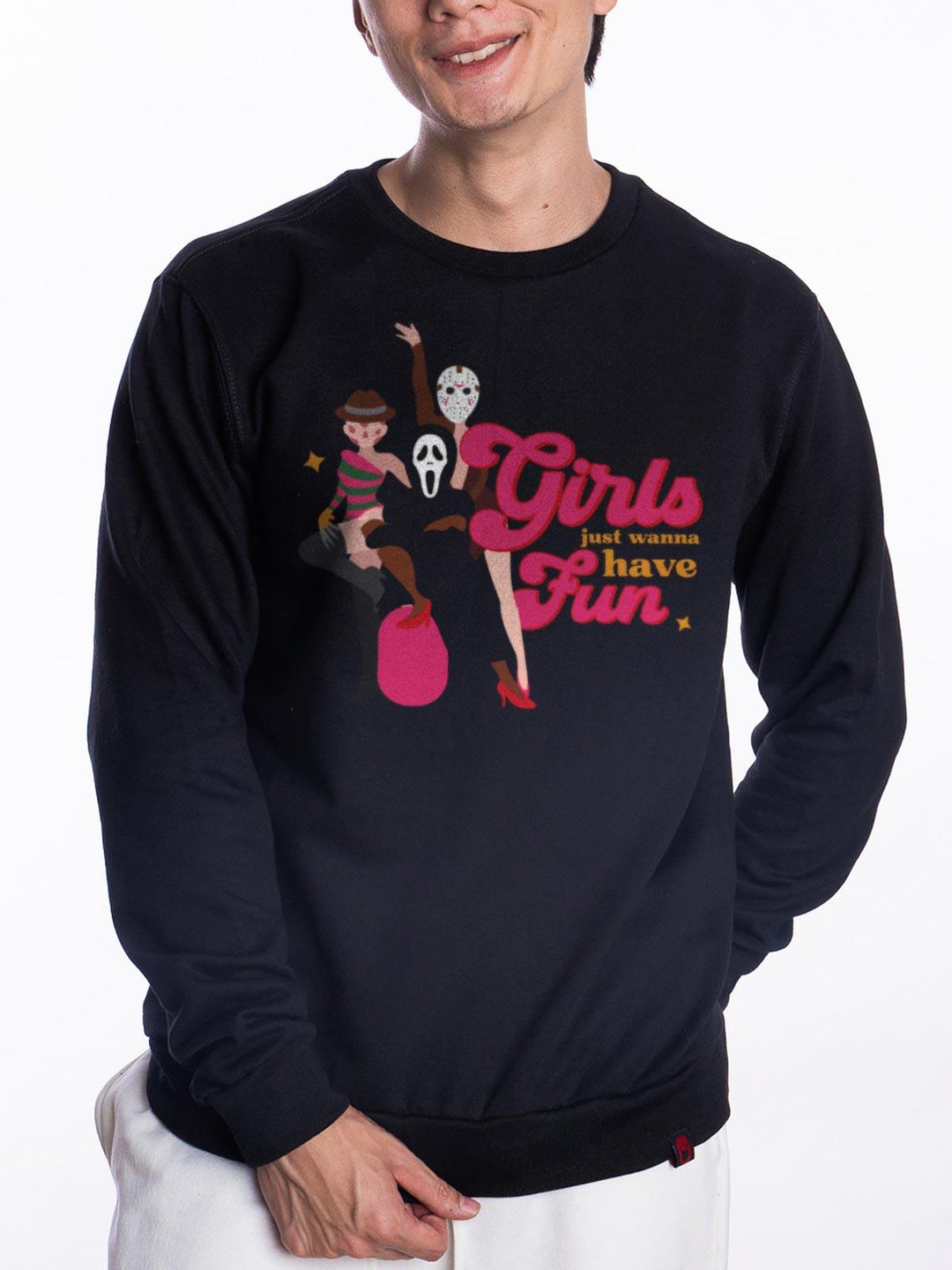 Blusa de Moletom Girls Just Wanna Have Fun Rebobina - Cápsula Shop