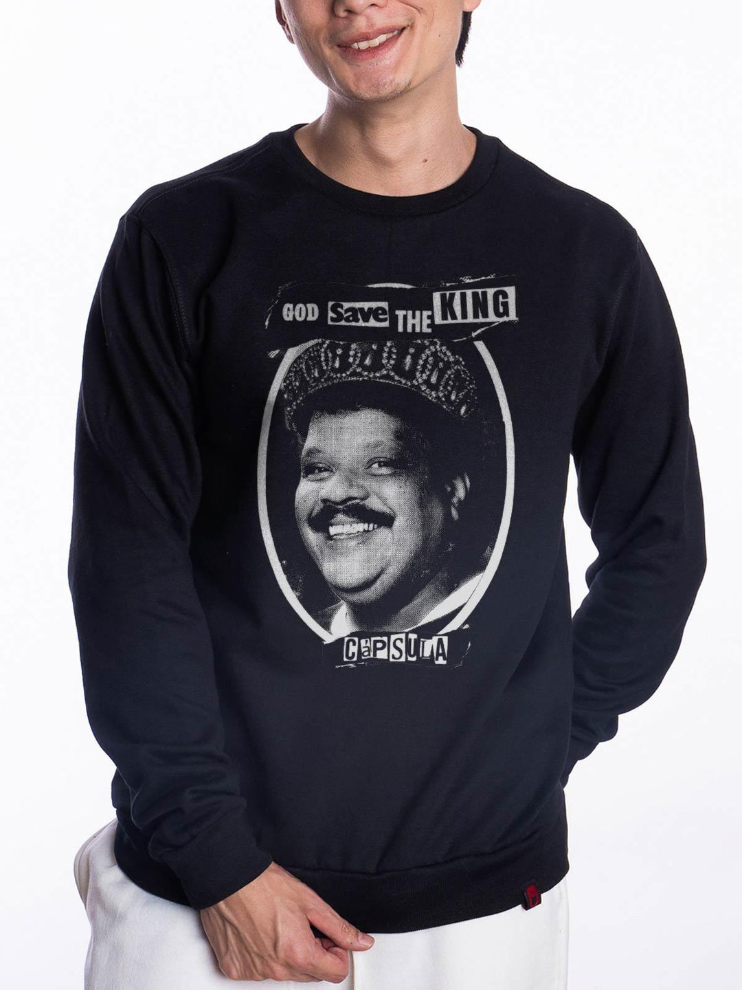 Blusa de Moletom God Save The King Tim Maia - Cápsula Shop