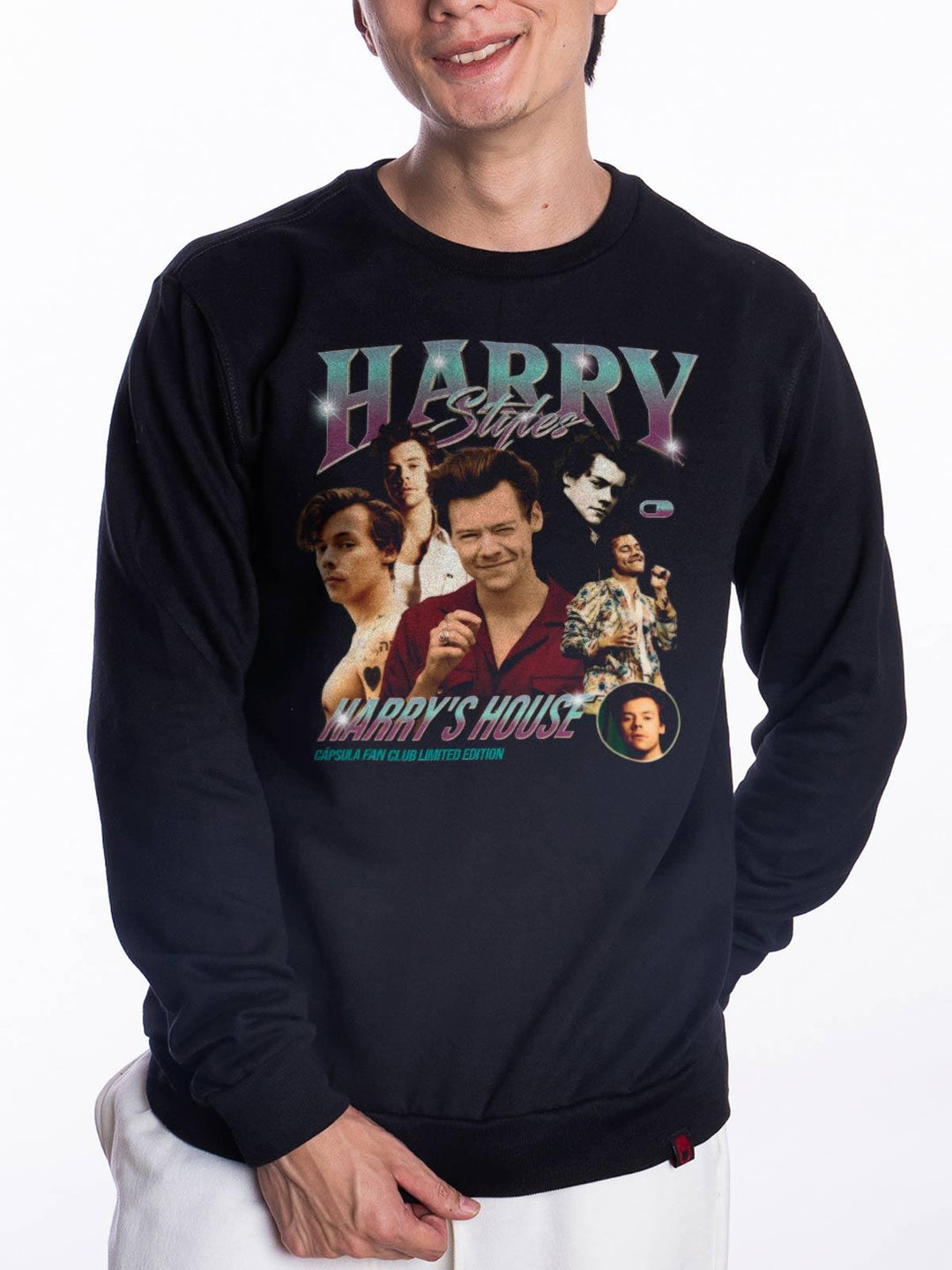 Blusa de Moletom Harry Styles Fan Club - Cápsula Shop