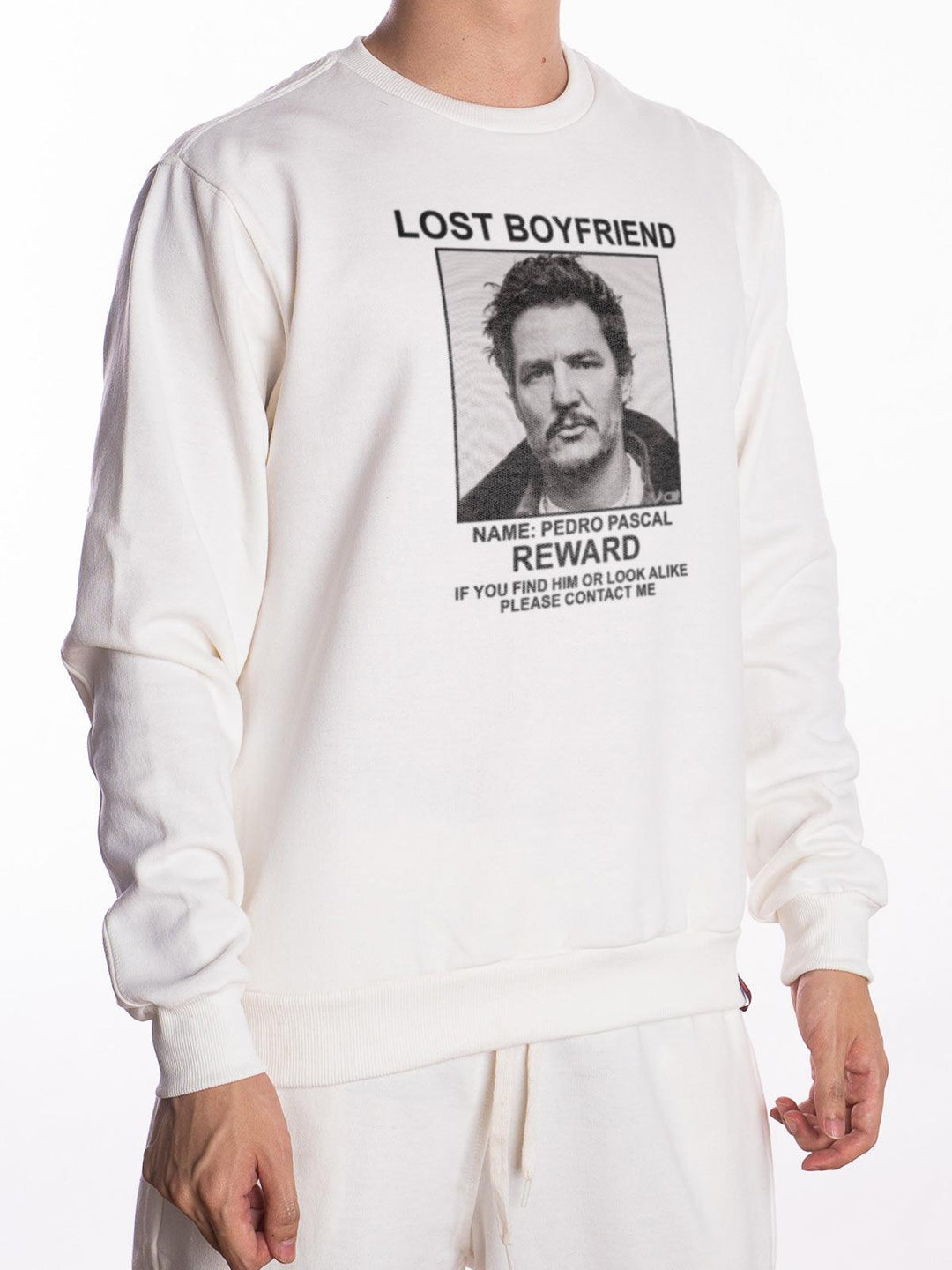 Blusa de moletom Pedro Pascal Lost Boyfriend - Cápsula Shop