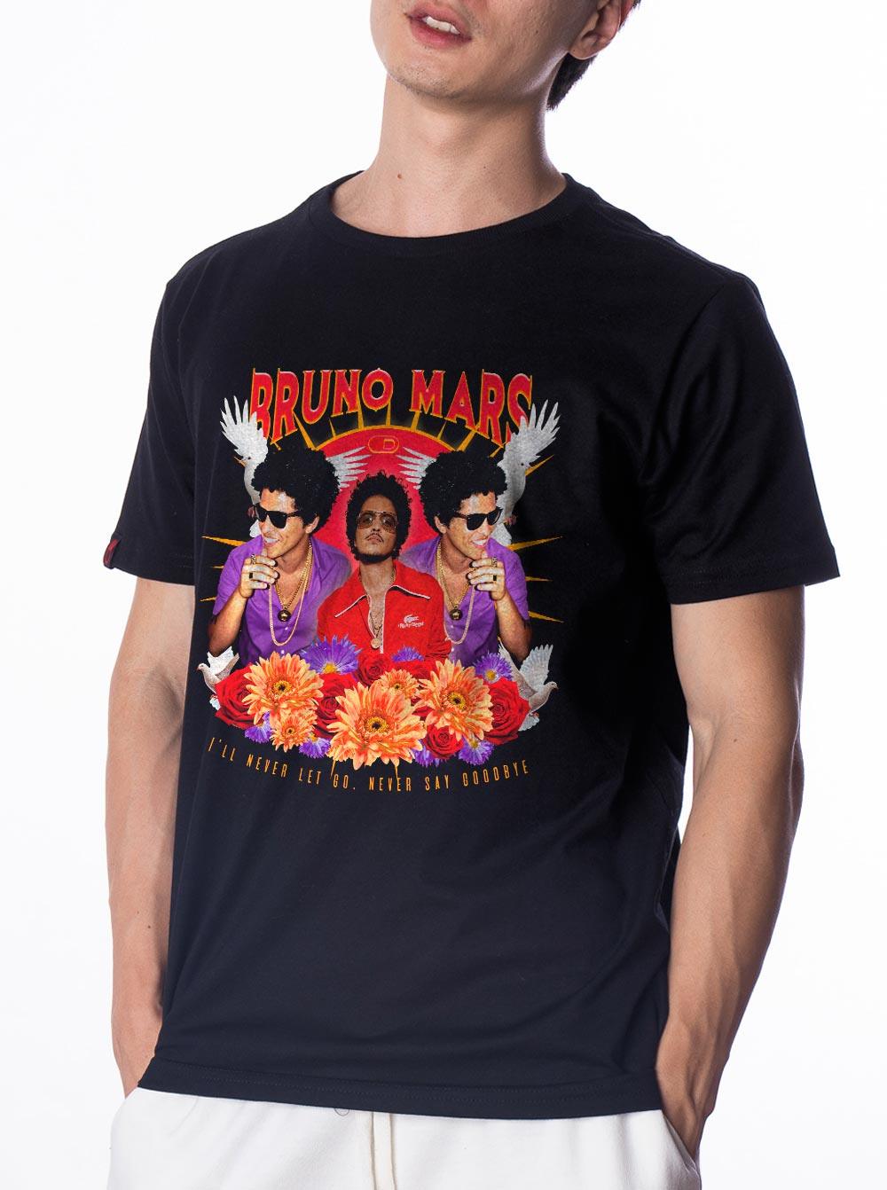 Camiseta Bruno Mars Nirvana - Cápsula Shop