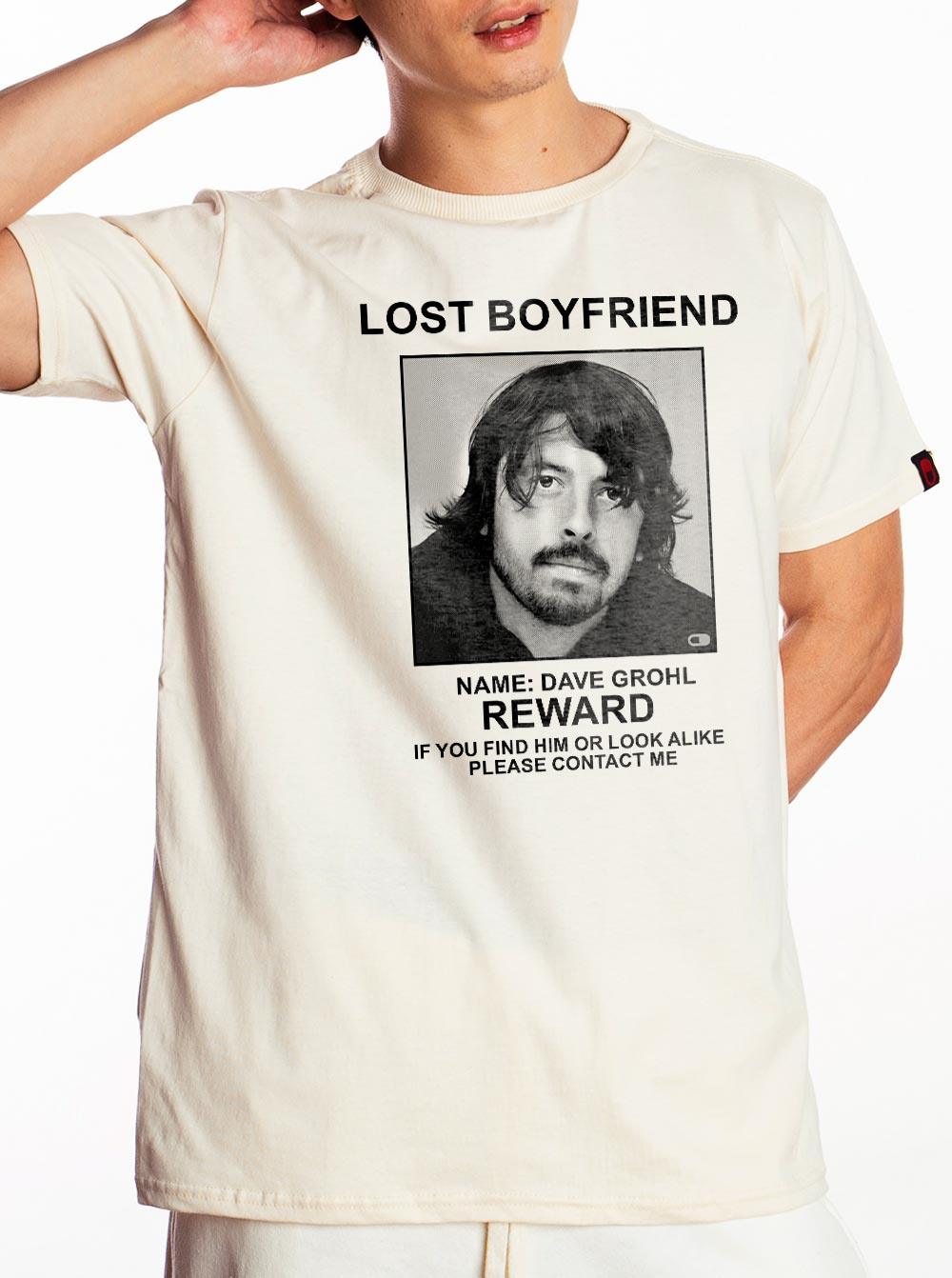 Camiseta Dave Grohl Lost Boyfriend - Cápsula Shop