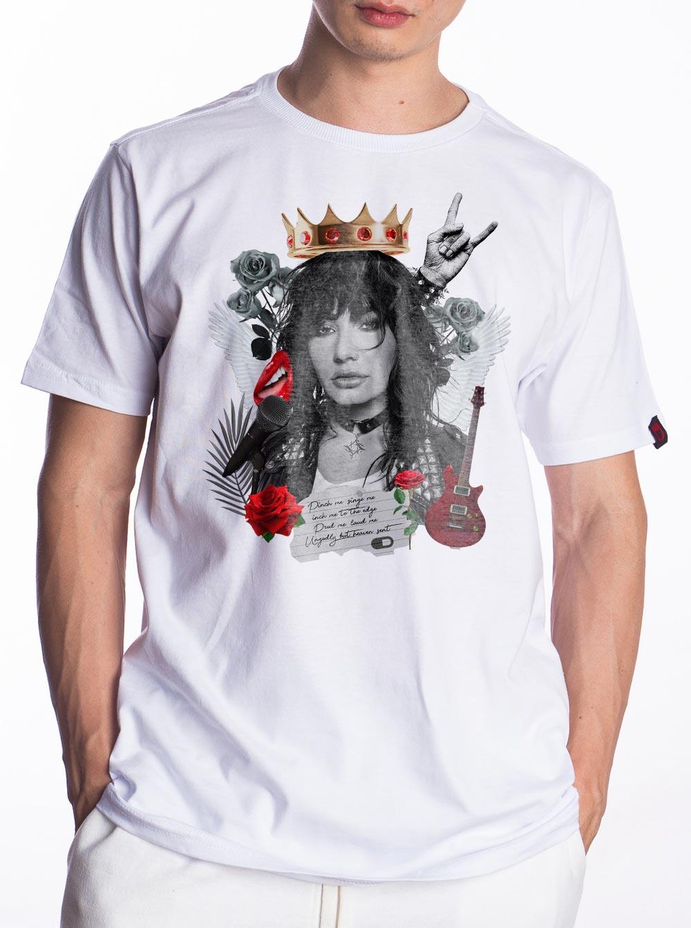 Camiseta Demi Lovato Vintage Collages - Cápsula Shop