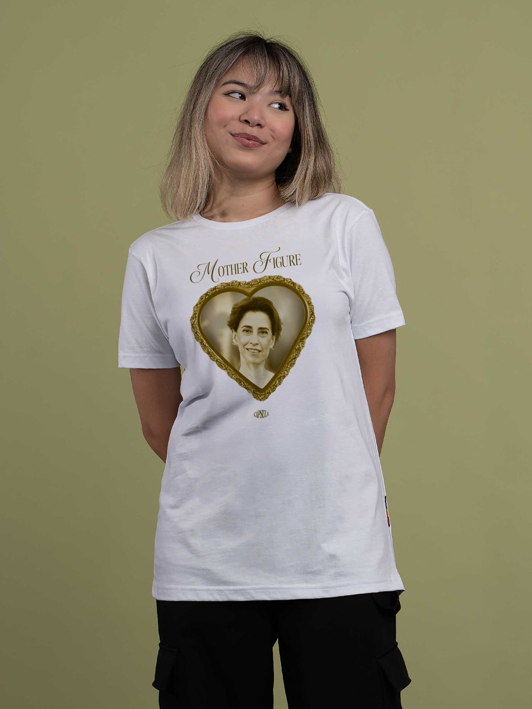 Camiseta Fernanda Torres Figura Materna