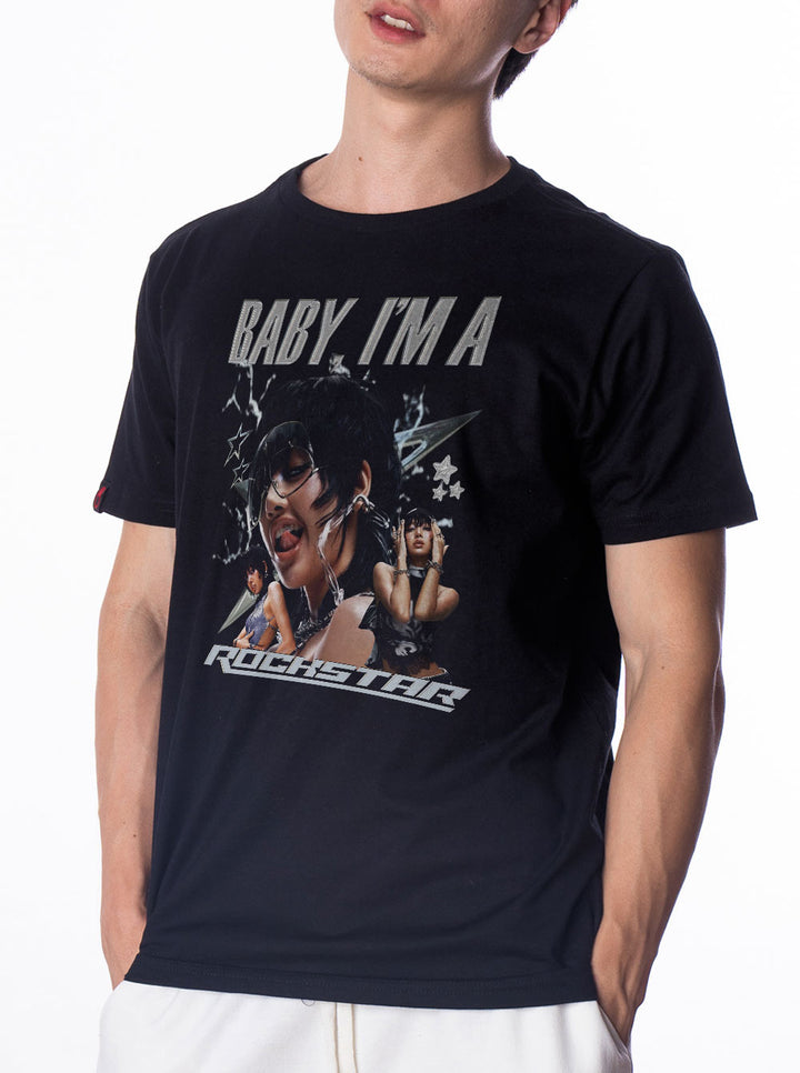 Camiseta Lisa Baby I'm a Rockstar KaiCabello