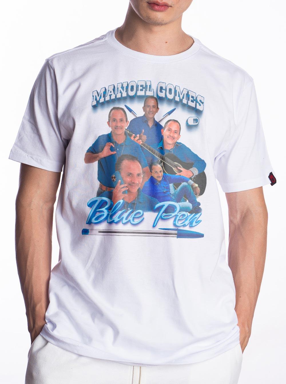 Camiseta Manoel Gomes Blue Pen