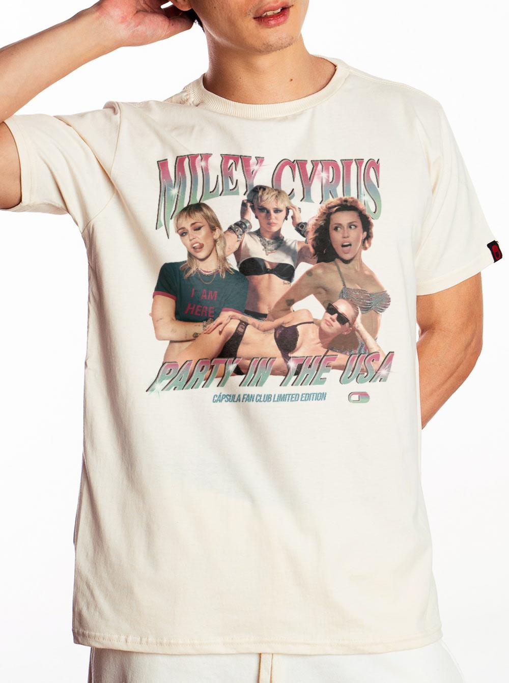 Camiseta Miley Cyrus Fan Club