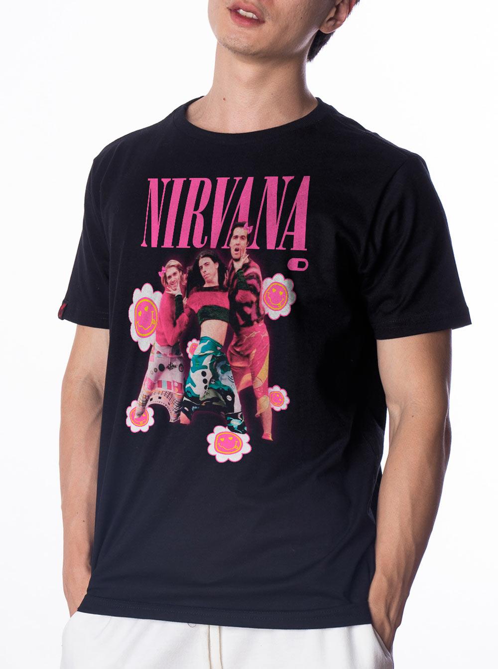 Camiseta Nirvana Cute