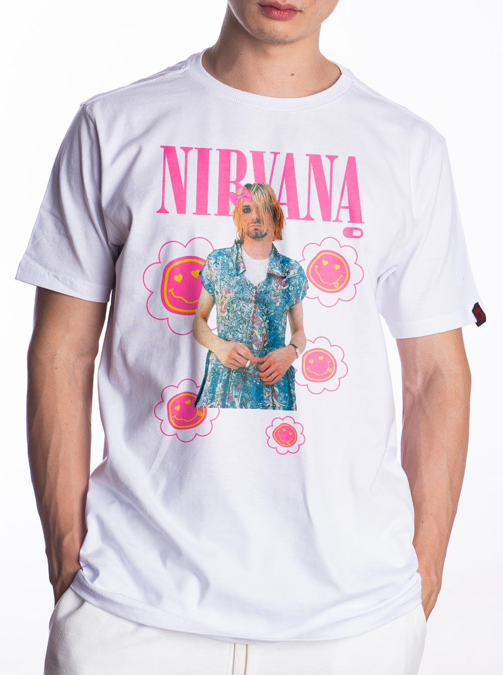 Camiseta Nirvana Kurt Cobain Cute