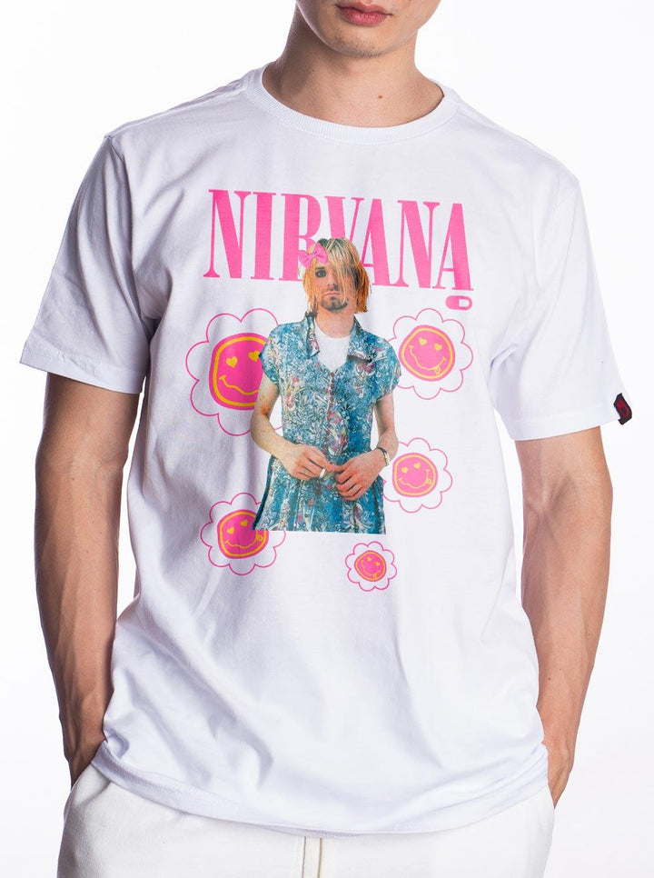 Camiseta Nirvana Kurt Cobain Cute