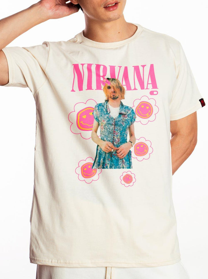 Camiseta Nirvana Kurt Cobain Cute