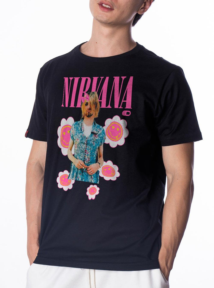 Camiseta Nirvana Kurt Cobain Cute