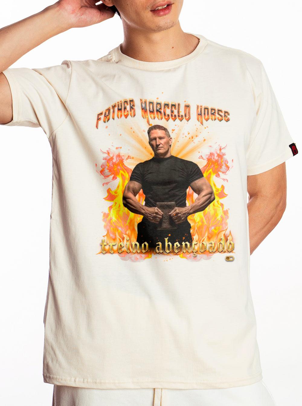 Camiseta Padre Marcelo Horse