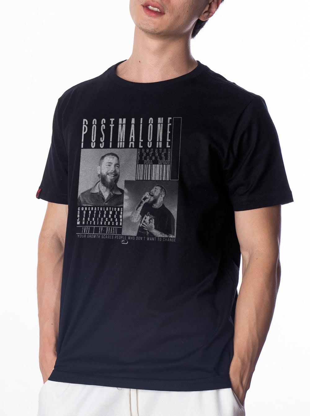 Camiseta Post Malone Fan Code - Cápsula Shop