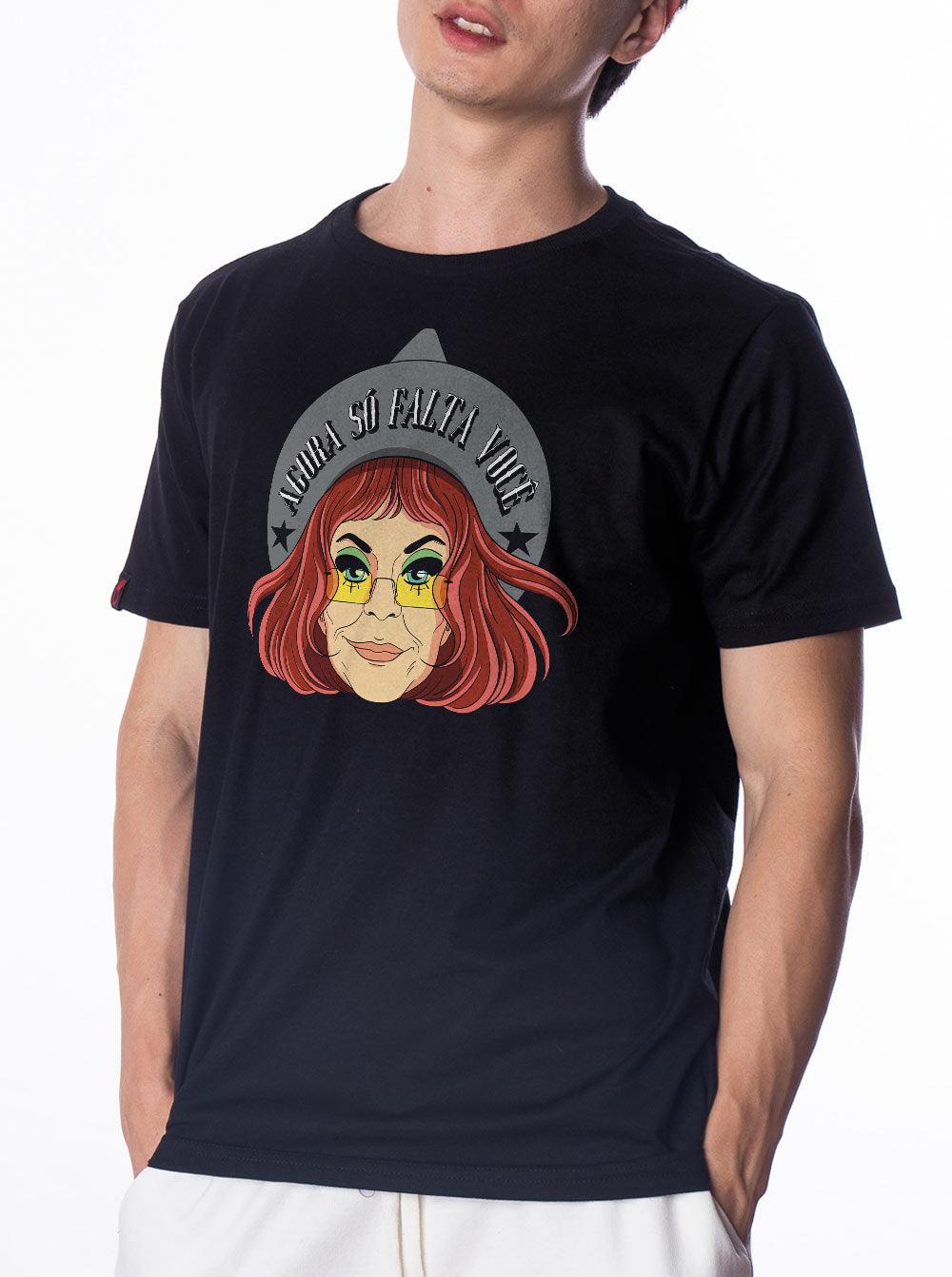 Camiseta Rita Lee Só Falta Você Joga Pedra Na Geni - Cápsula Shop