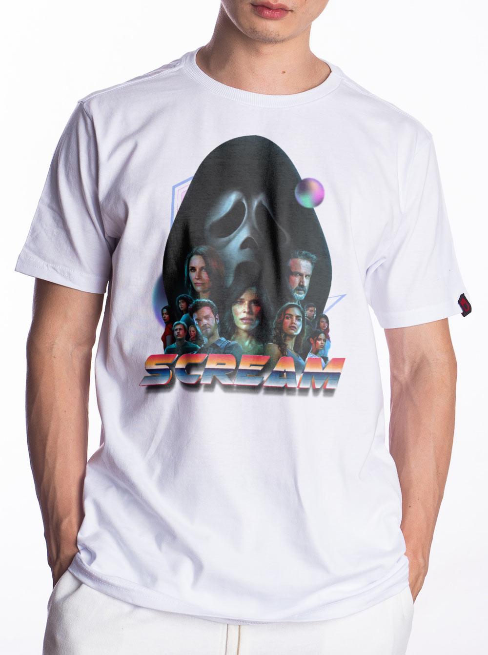 Camiseta Scream Rebobina - Cápsula Shop