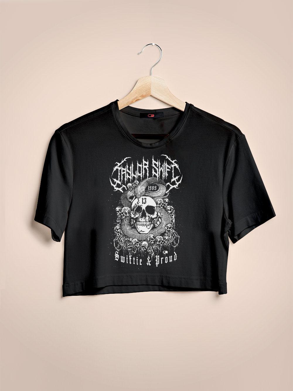 Cropped Taylor Swift Death Metal - Cápsula Shop