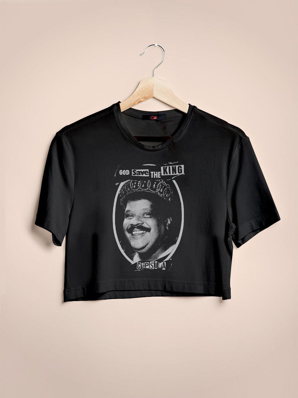 Cropped God Save The King Tim Maia - Cápsula Shop