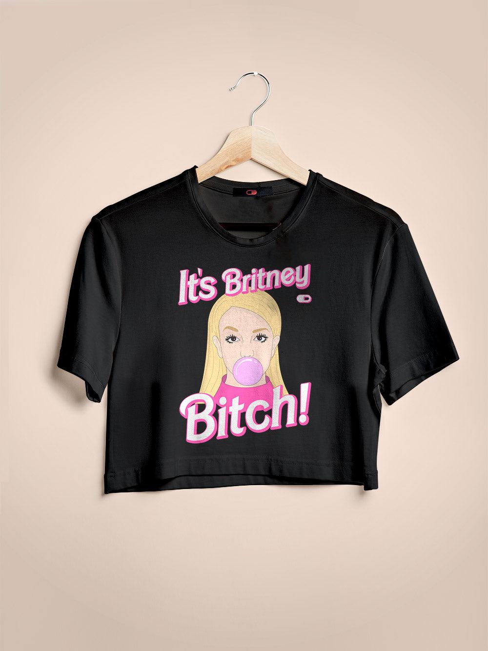 Cropped It's Britney Bitch Barbie - Cápsula Shop