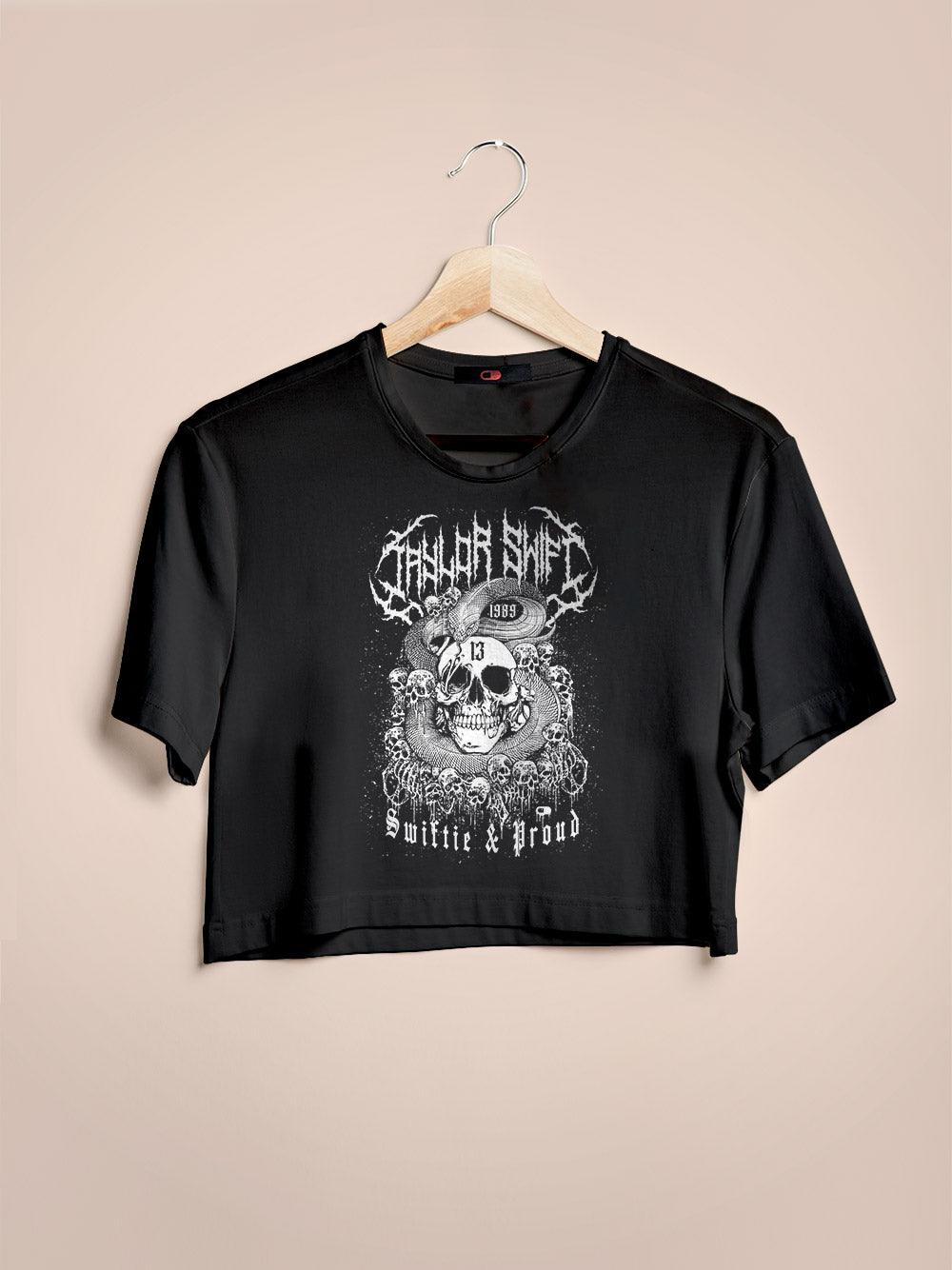 Cropped Taylor Swift Death Metal - Cápsula Shop