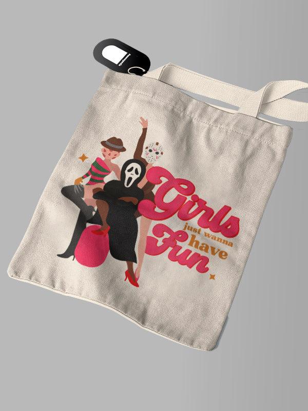 Ecobag Girls Just Wanna Have Fun Rebobina - Cápsula Shop