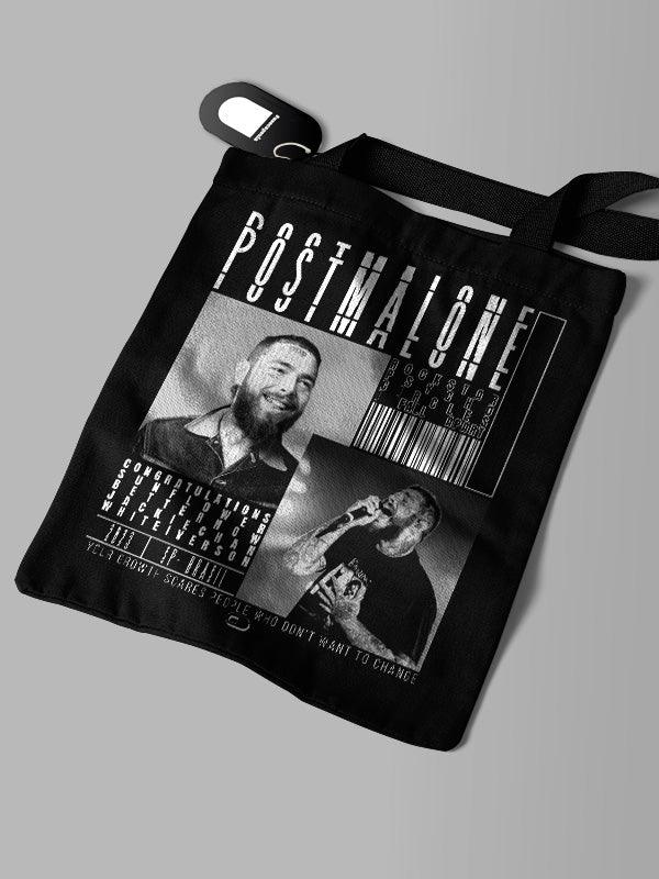 Ecobag Preta Post Malone Fan Code - Cápsula Shop