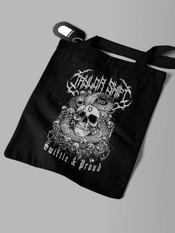 Ecobag Preta Taylor Swift Death Metal - Cápsula Shop