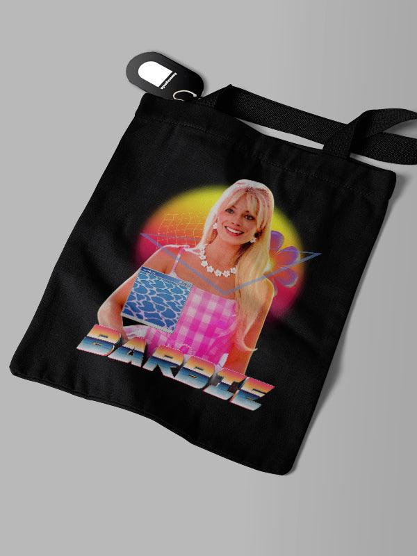 Ecobag Preta Barbie Rebobina - Cápsula Shop