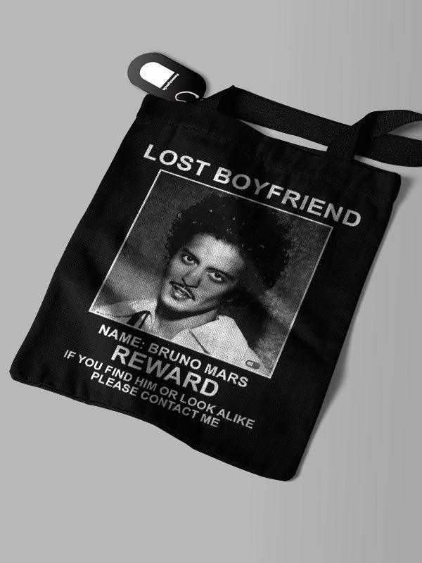 Ecobag Preta Bruno Mars Lost Boyfriend - Cápsula Shop