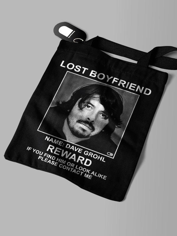 Ecobag preta Dave Grohl Lost Boyfriend - Cápsula Shop