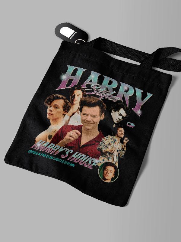 Ecobag Preta Harry Styles Fan Club - Cápsula Shop