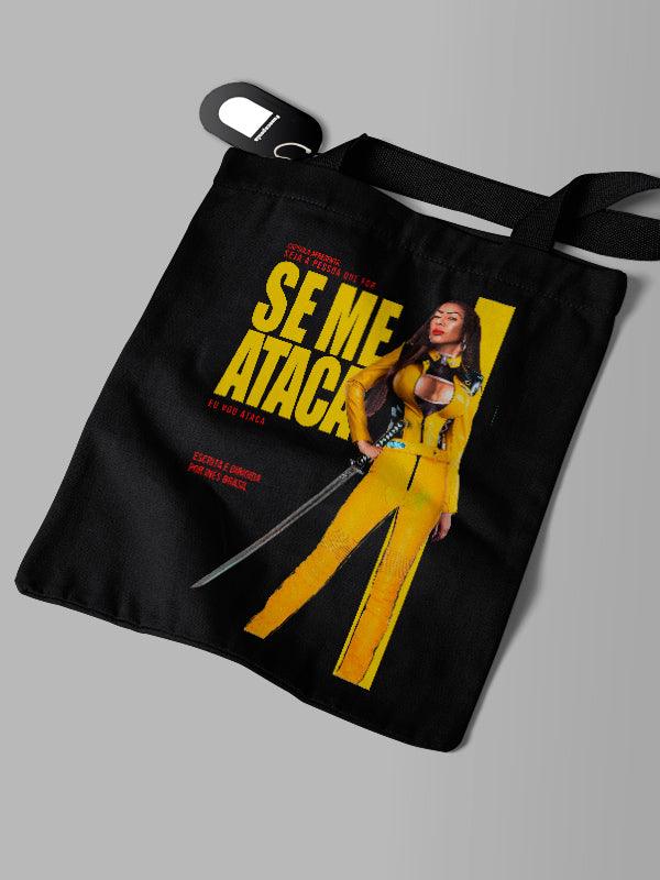 Ecobag Preta Se Me Ataca Kill Bill Inês Brasil - Cápsula Shop