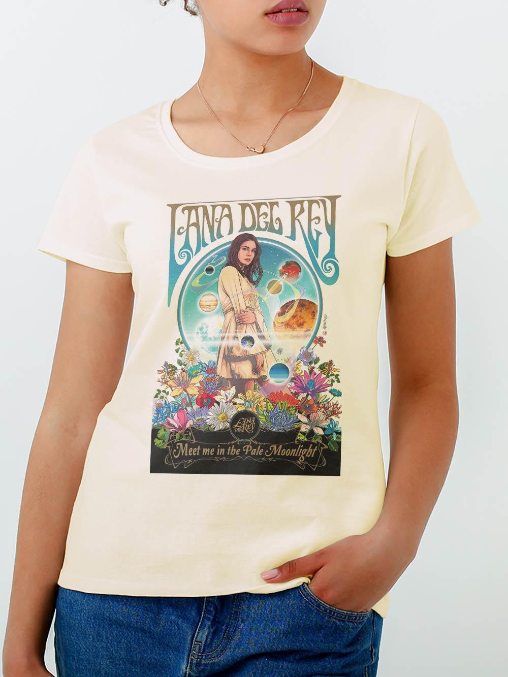 Baby Look Lana Del Rey La To The Moon - Cápsula Shop