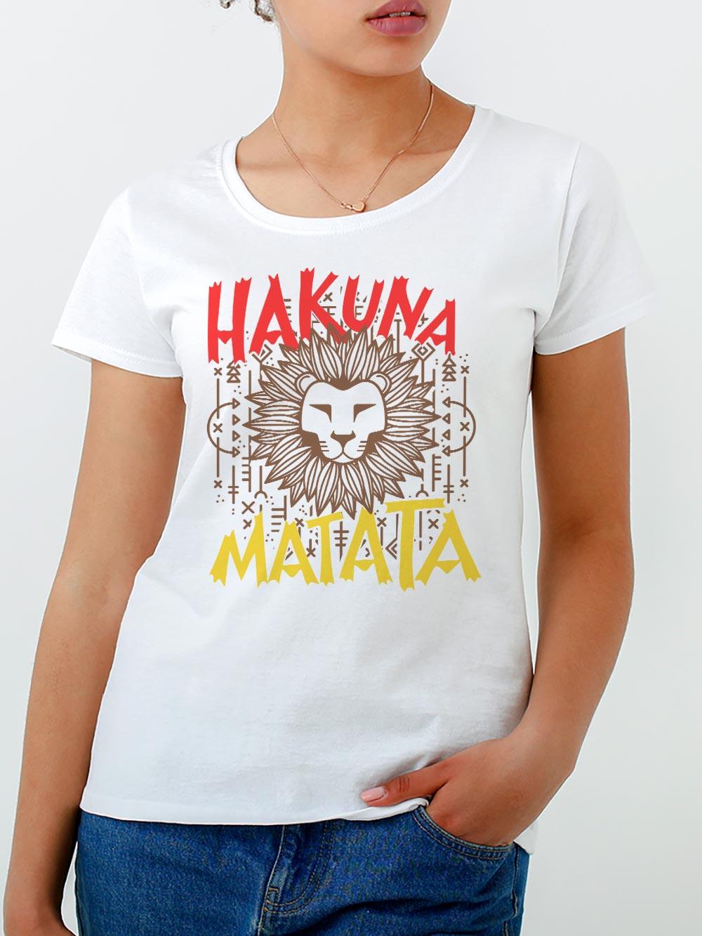 Baby Look Rei Leão Hakuna Matata - Cápsula Shop