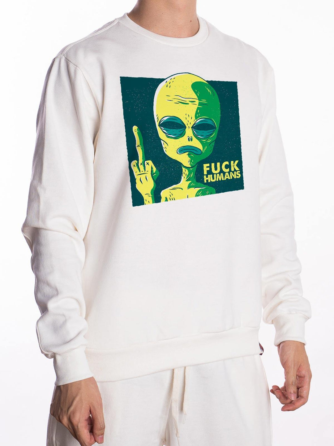 Blusa de Moletom Alien Foda-Se - Cápsula Shop