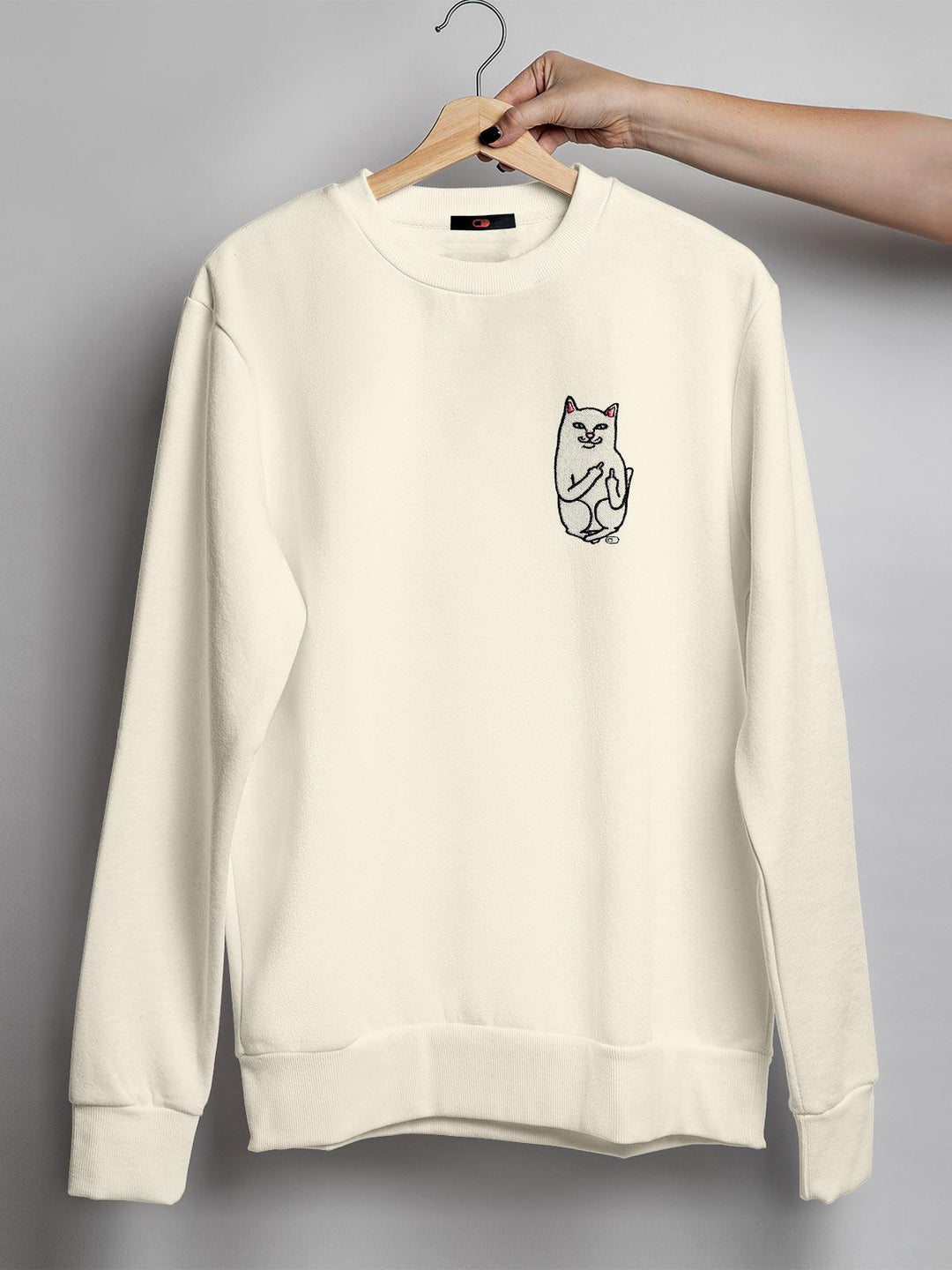 Blusa de Moletom Gato Foda-se - Cápsula Shop