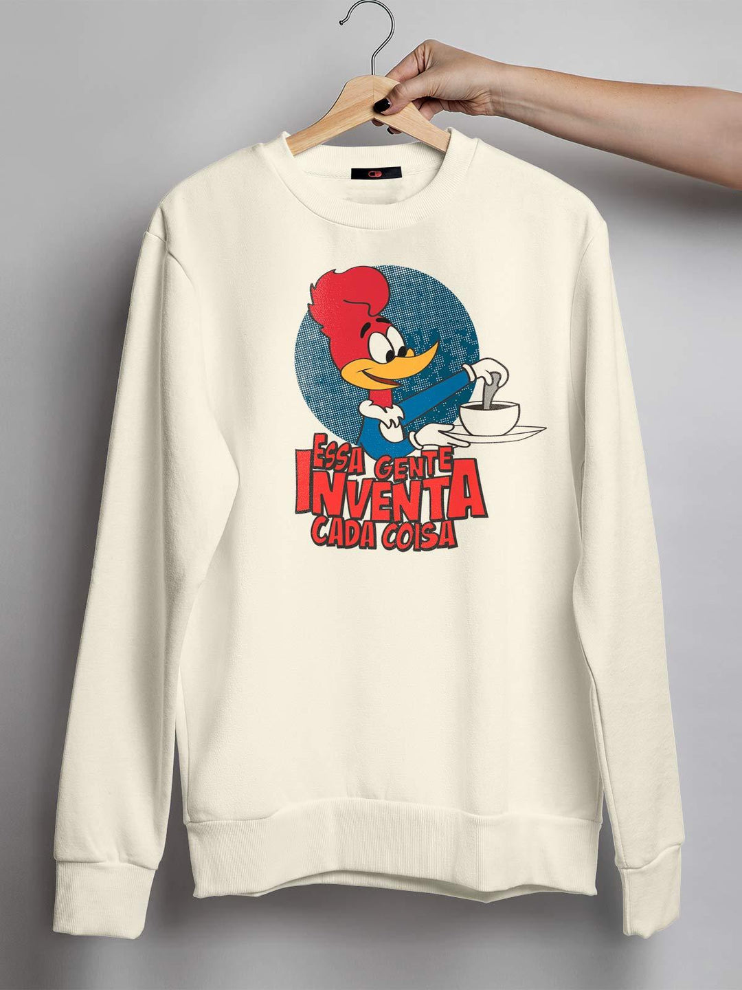 Blusa de Moletom Pica Pau Essa Gente Inventa Cada Coisa - Cápsula Shop