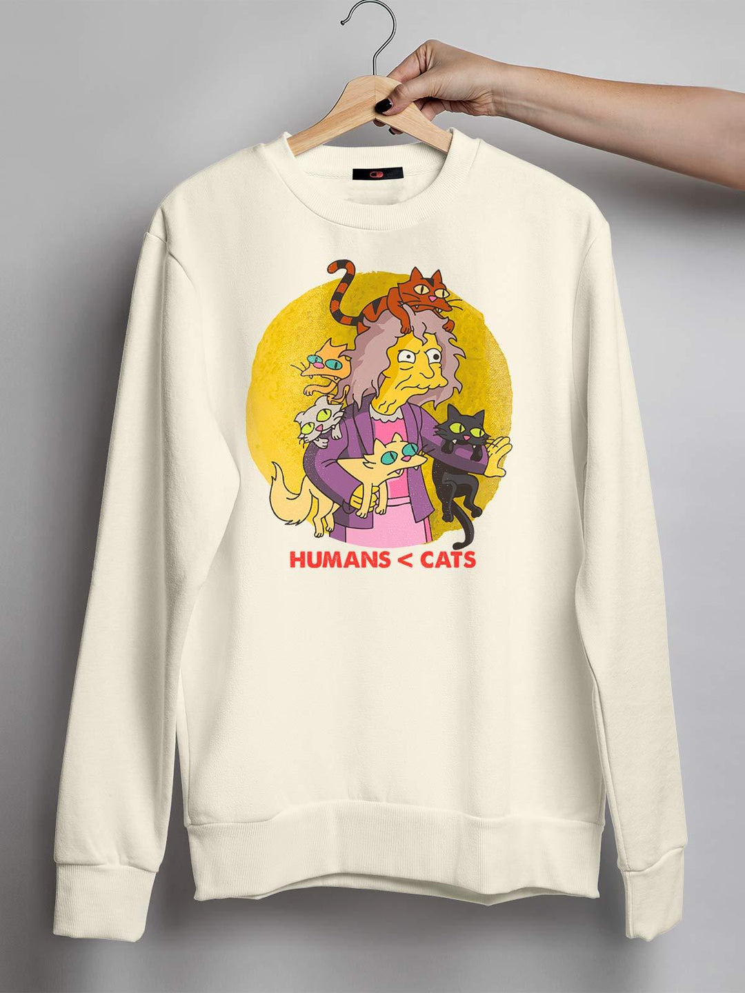 Blusa de Moletom Velha Dos Gatos - Cápsula Shop