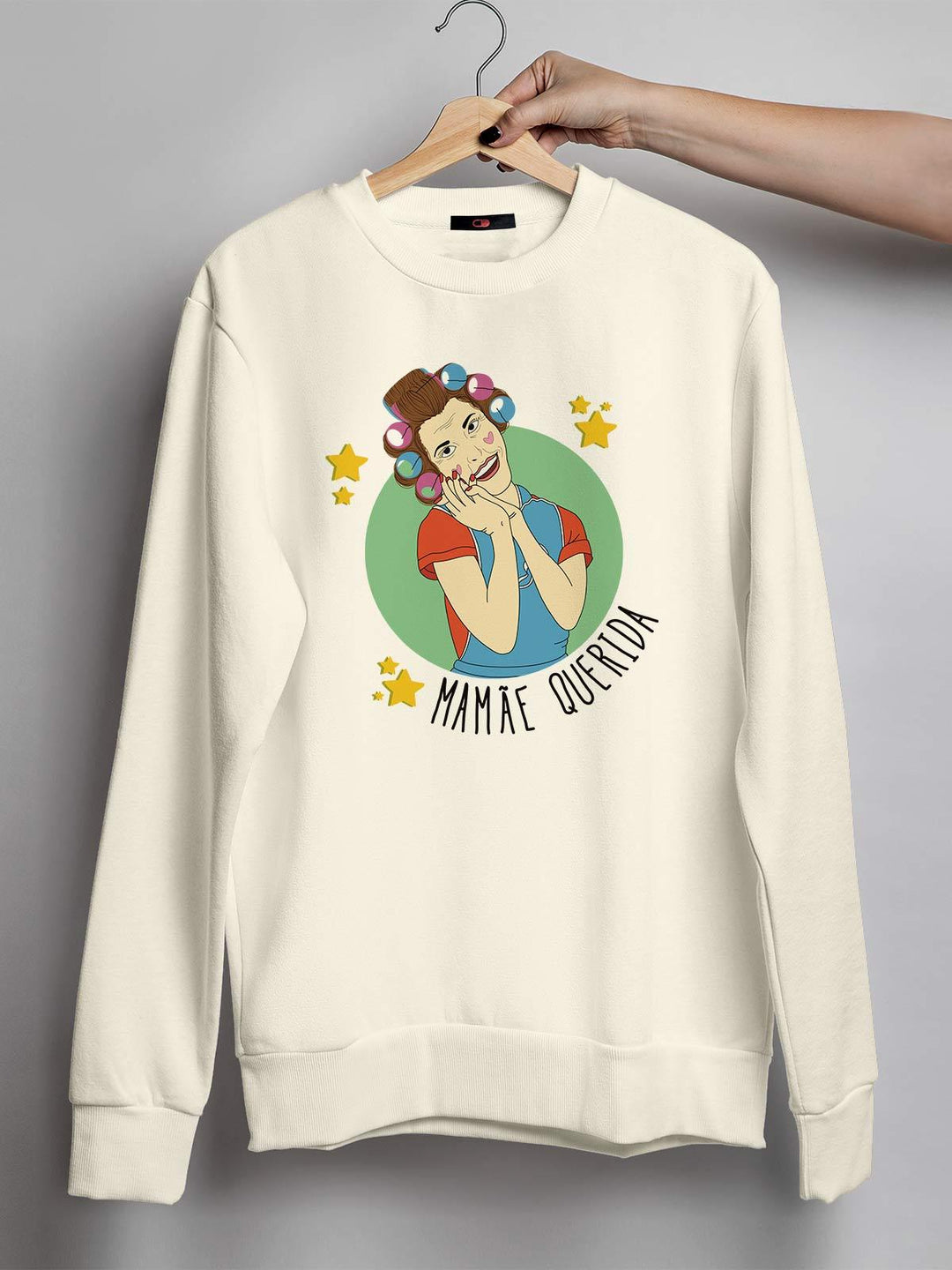 Blusa de moletom Mamãe Querida Joga Pedra na Geni - Cápsula Shop