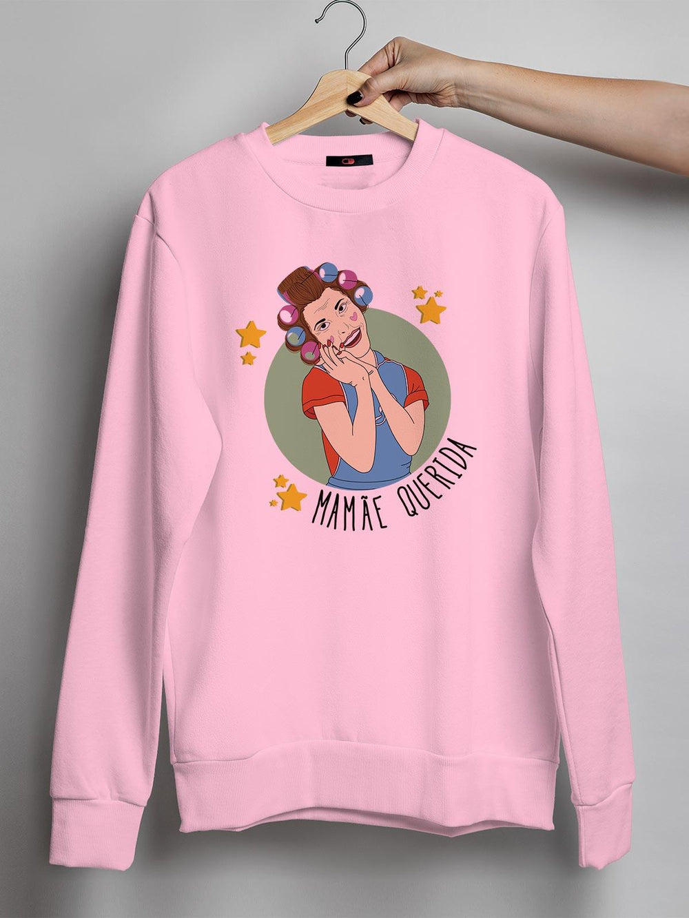 Blusa de moletom Mamãe Querida Joga Pedra na Geni - Cápsula Shop