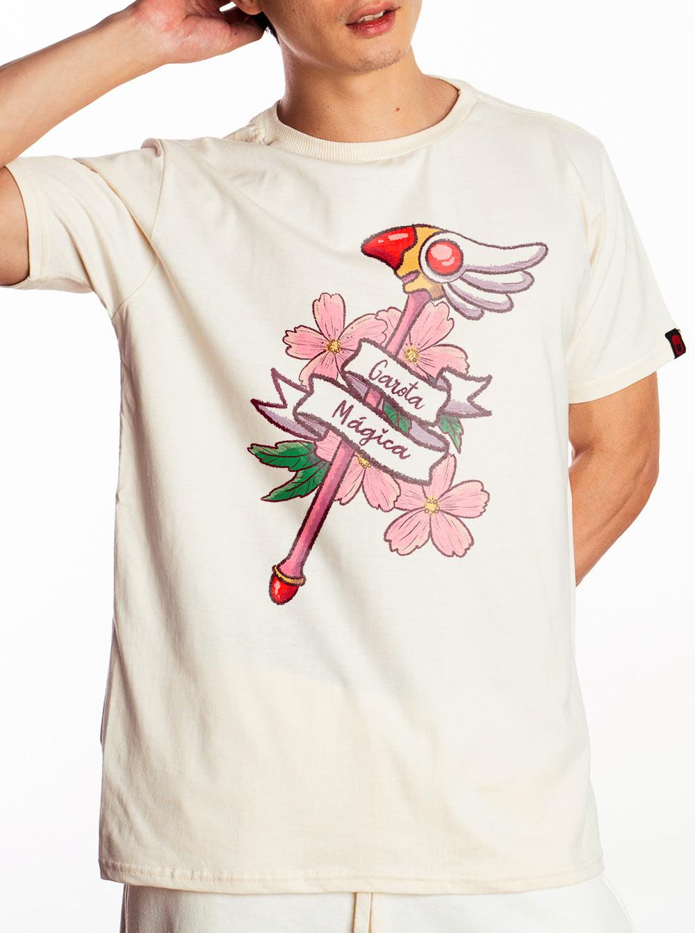 Camiseta Baculo Garota Mágica Denise Ilustra - Cápsula Shop