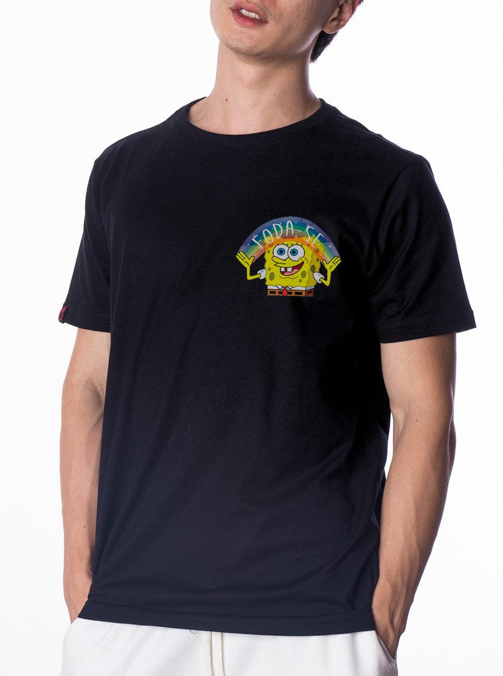 Camiseta Bob F*da-se Bolso - Cápsula Shop