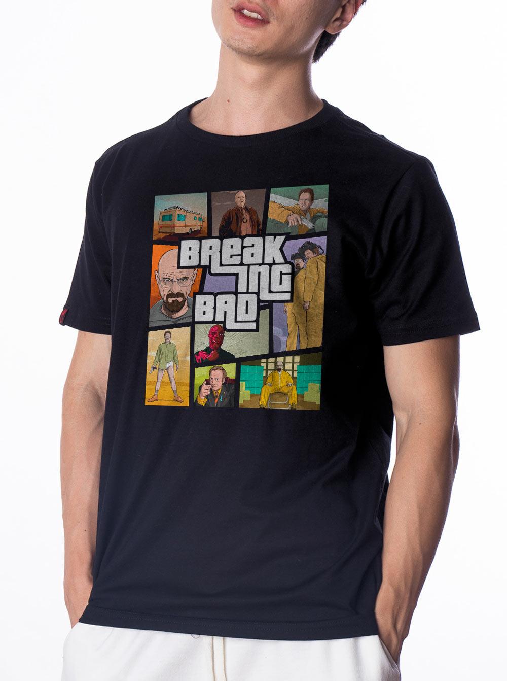 Camiseta Breaking Bad GTA - Cápsula Shop