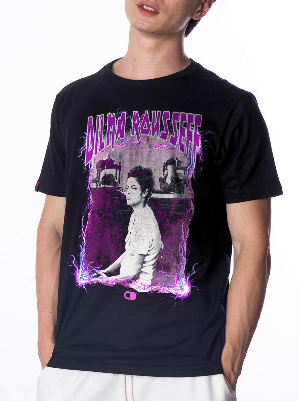 Camiseta Dilma Rousseff RockStar Diva - Cápsula Shop