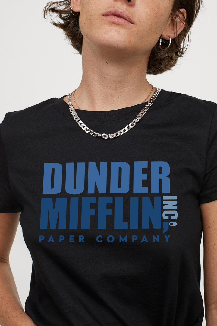 Camiseta The Office Blusa Dunder Mifflin Inc Paper Desktop, Elo7